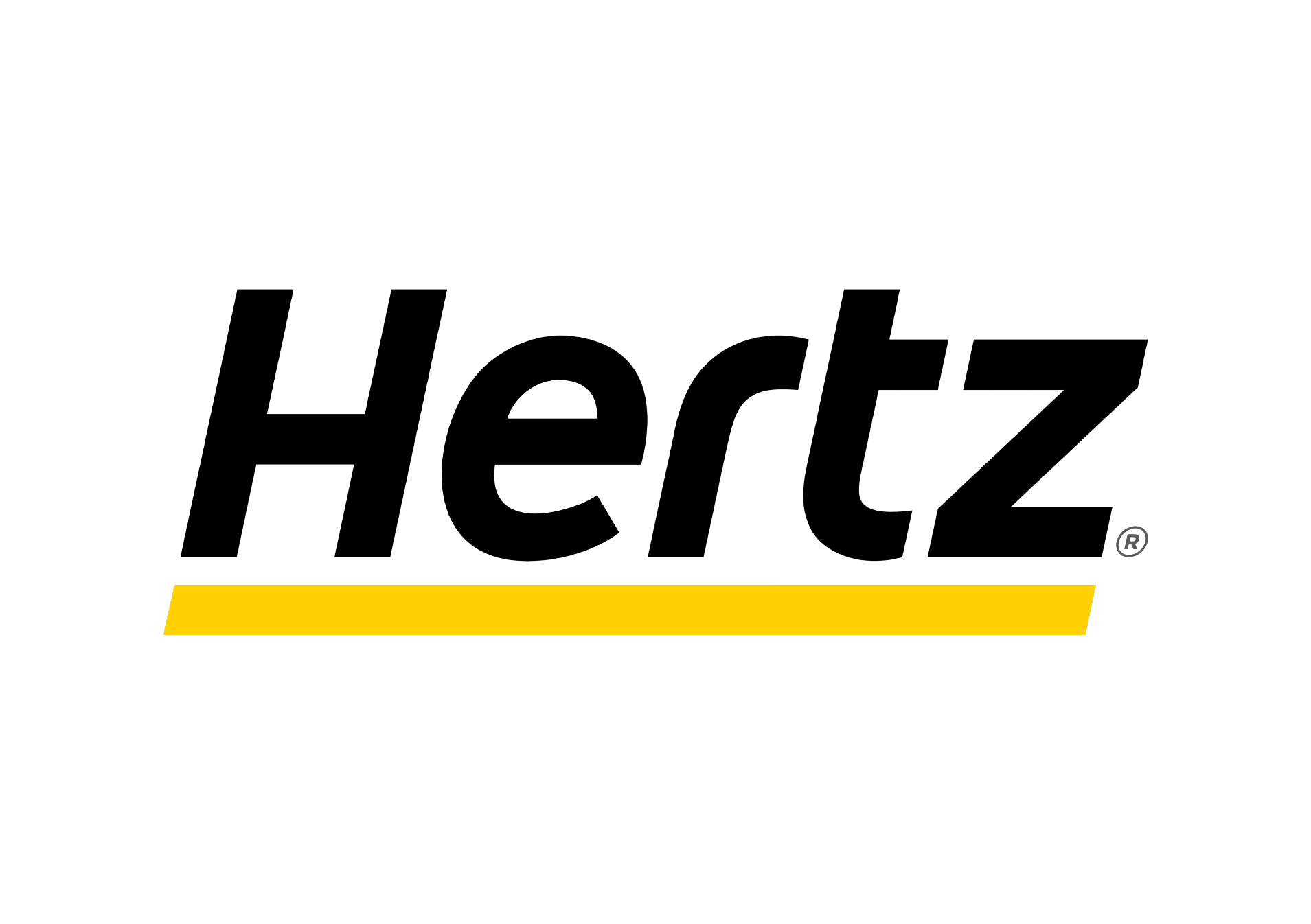 Hertz logo van hire